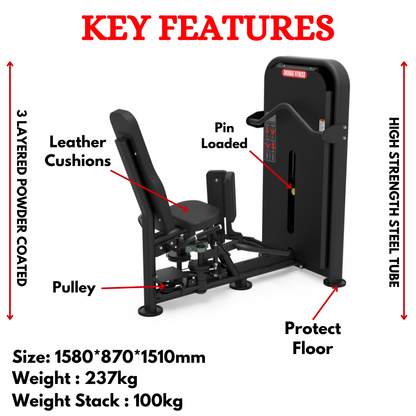 Premium Abductor and Adductor Machine EXT-1819