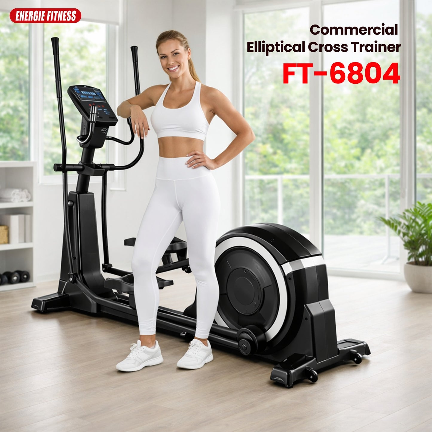 Premium Commercial Elliptical Cross Trainer FT-6804