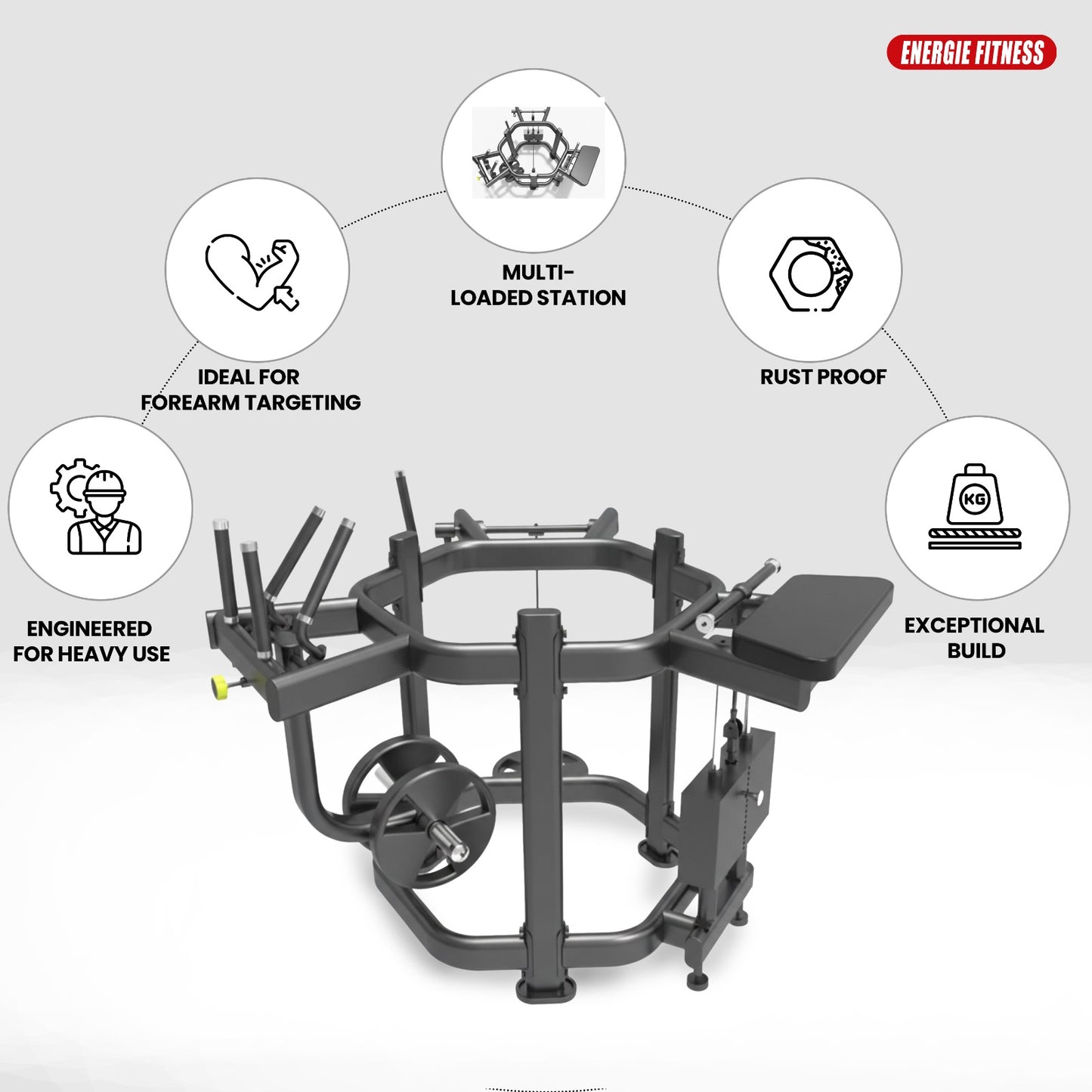 Premium Forearm Jungle Machne - FG-001