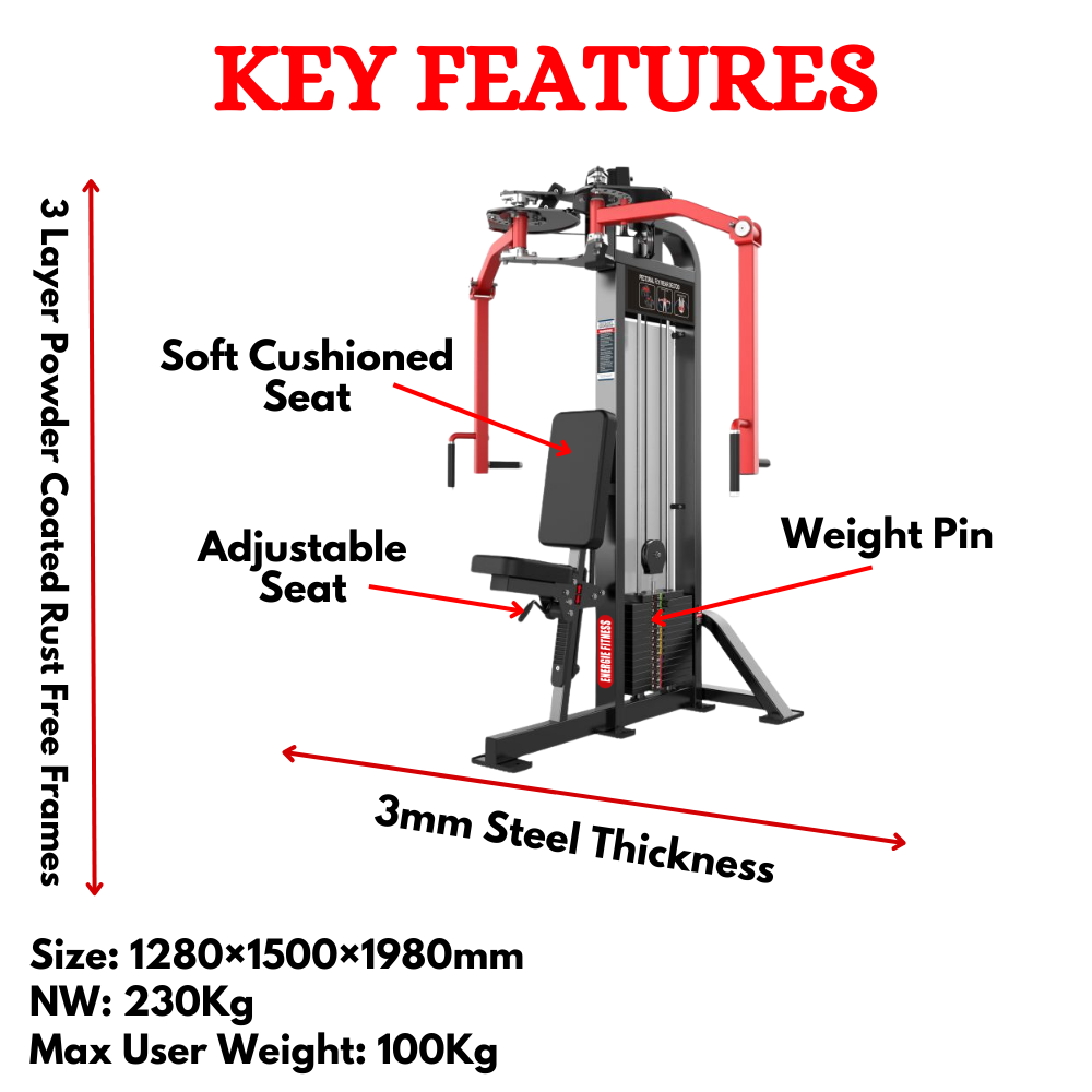 Best Pec Fly Rear Delt Machine HB-002A