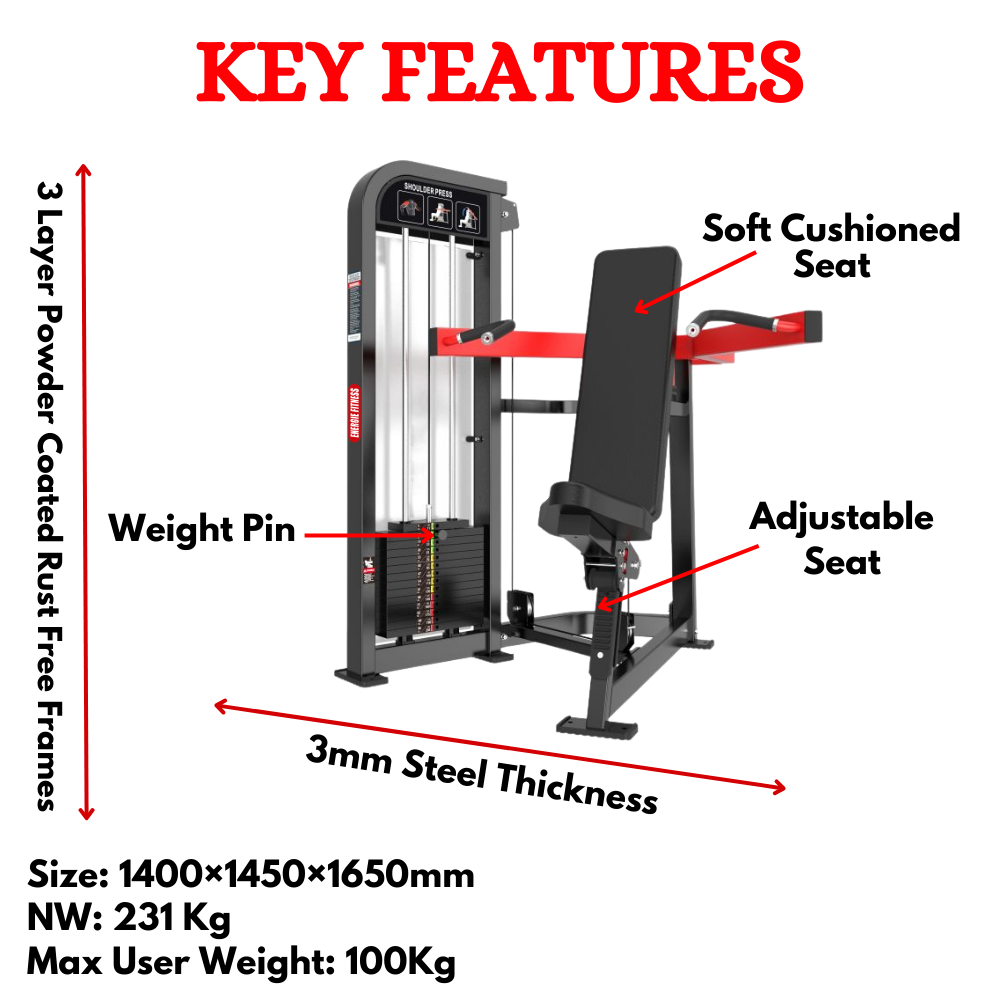 Seated Shoulder Press Machine HB-003