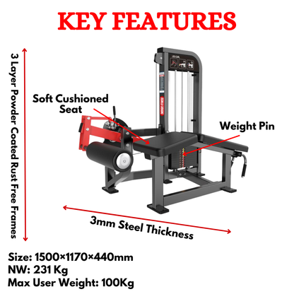 Prone Leg Curl Machine For Gym HB-013A