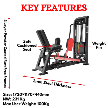 Best Abductor and Adductor Machine- HB-1819