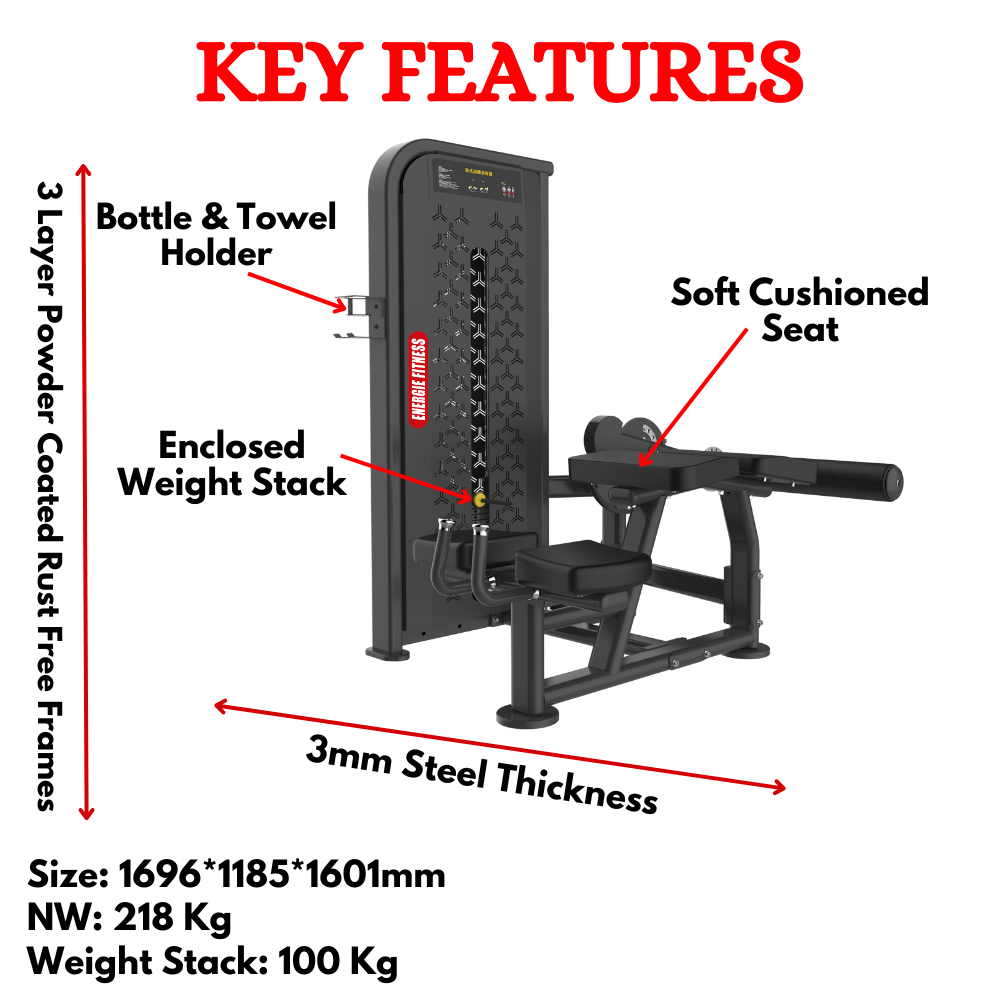 Luxury Horizontal Leg Curl HM-013A