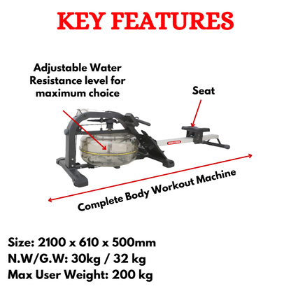 Best Commercial Water Rowing Machine HS-08