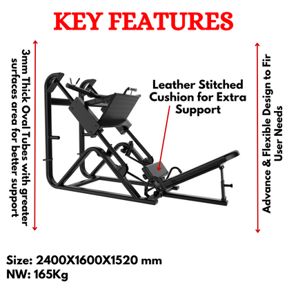 Best Incline Squat Gym Machine for Better Workout  J-022