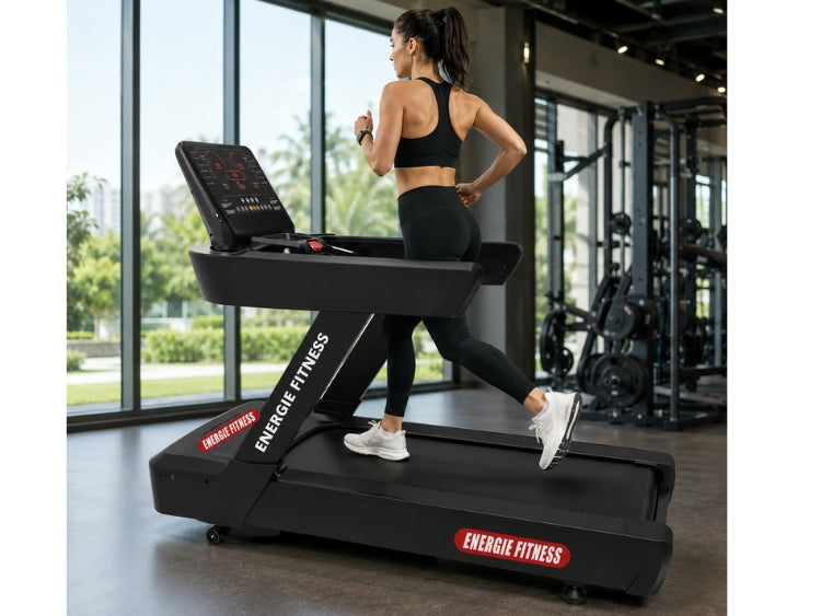 India's Best Heavy Duty Commercial Treadmill for Gym ECT-107
