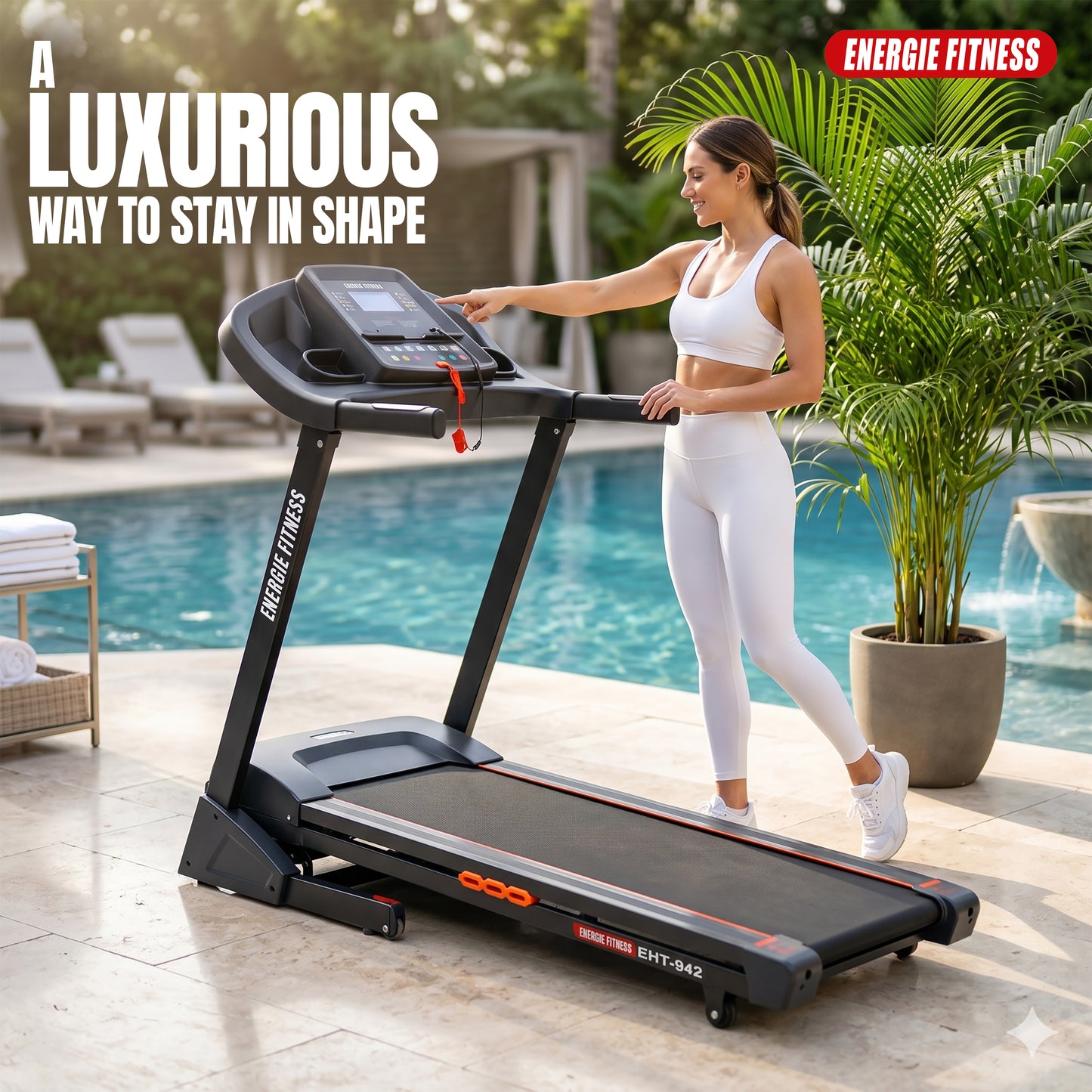 Home Use Treadmill Price in India EHT-942