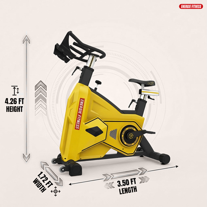 Best Transformer Spinning Bike- FB-5817 Yellow