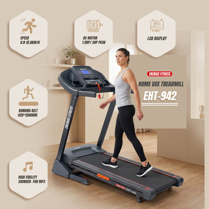 Home Use Treadmill Price in India EHT-942
