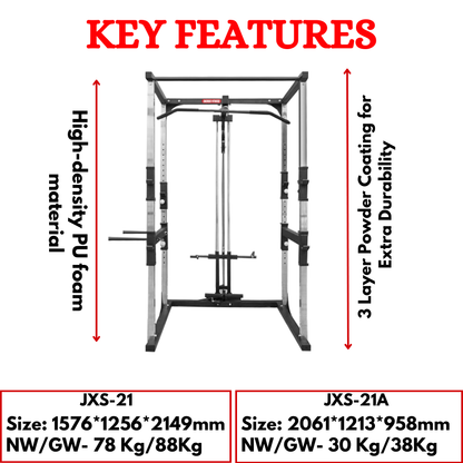 Best Quality Power Rack and Lat Pull Down Machine JXS- 21/21A