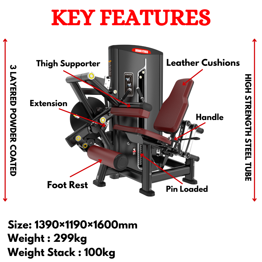 Commercial Leg Curl And Extension Machine ERT-1314