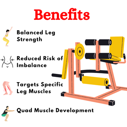 Seated Leg Curl Extension Machine - BMW-014