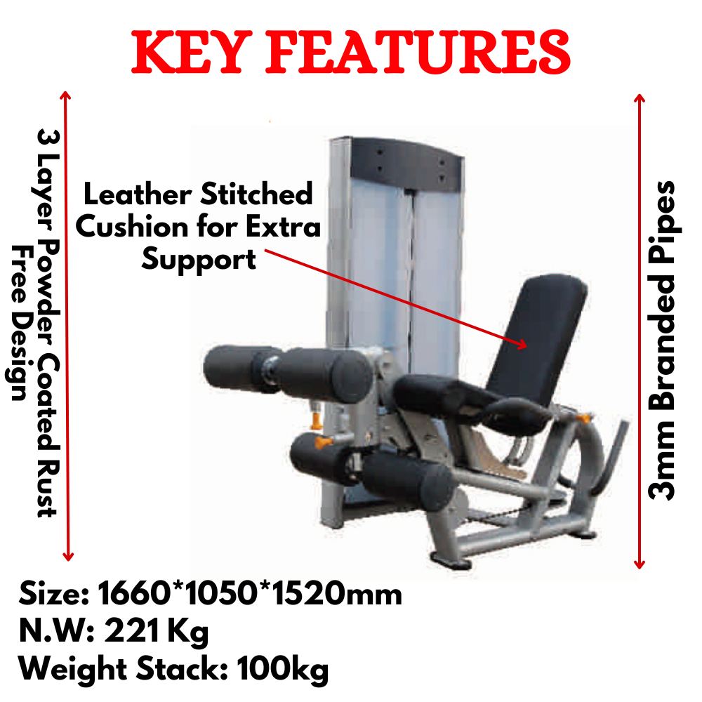 Prone Leg Curl/Leg Extension Machine-ES-012