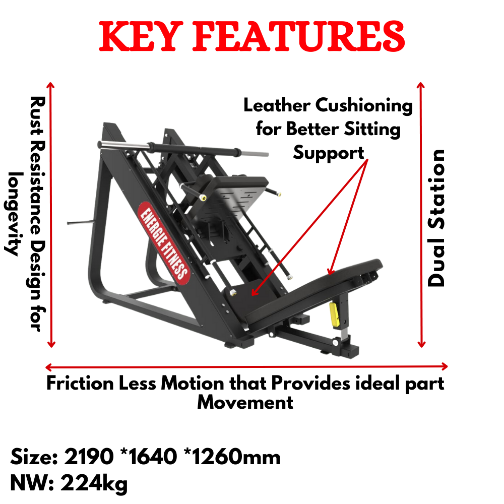 Best Leg Press / Hack Squat Machine-ETB-53