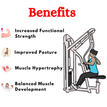 Lat Pulldown & Row Machine- BU-1212A