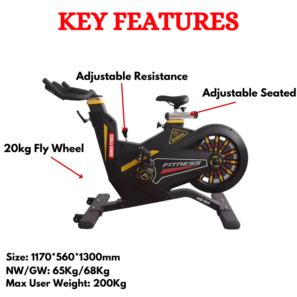 Magnetic Exercise Bike MB 007 EnergieFitness