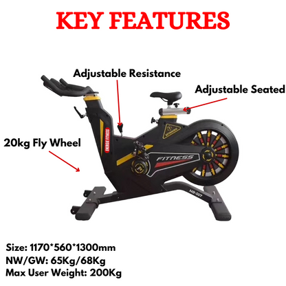 Magnetic Exercise Bike- MB-007