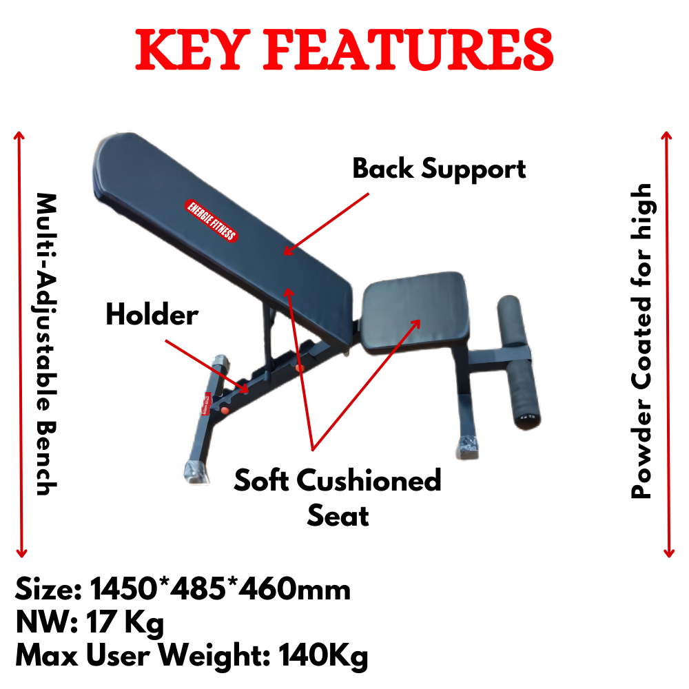 Home use Multi Adjustable Bench MB-03