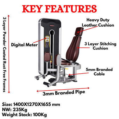 Best Outer Thigh Abductor Machine in India - TNT-019