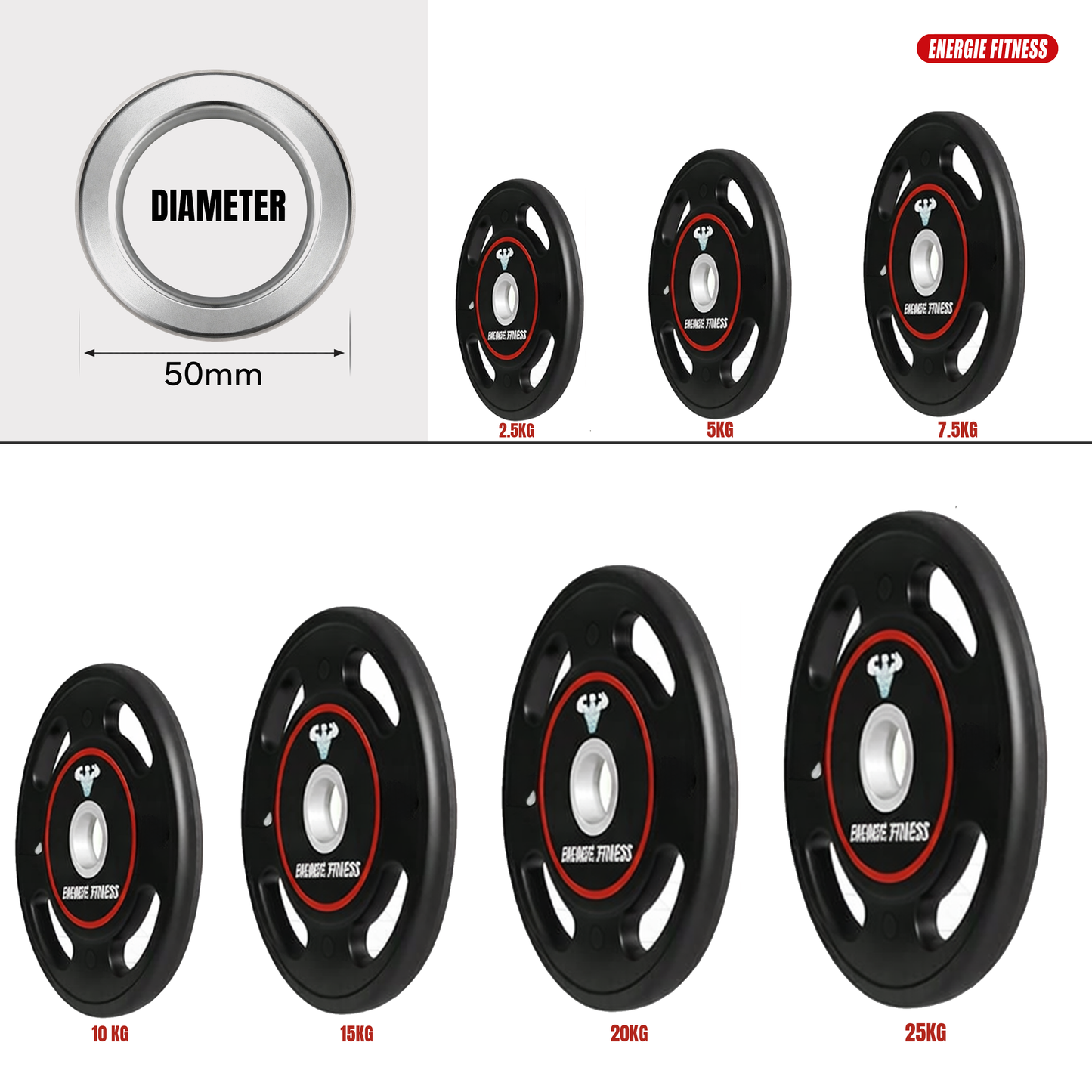 Premium Black 4 Cut Plates