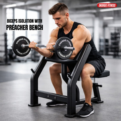 Premium Scott Bench and Preacher Curl in India J-040
