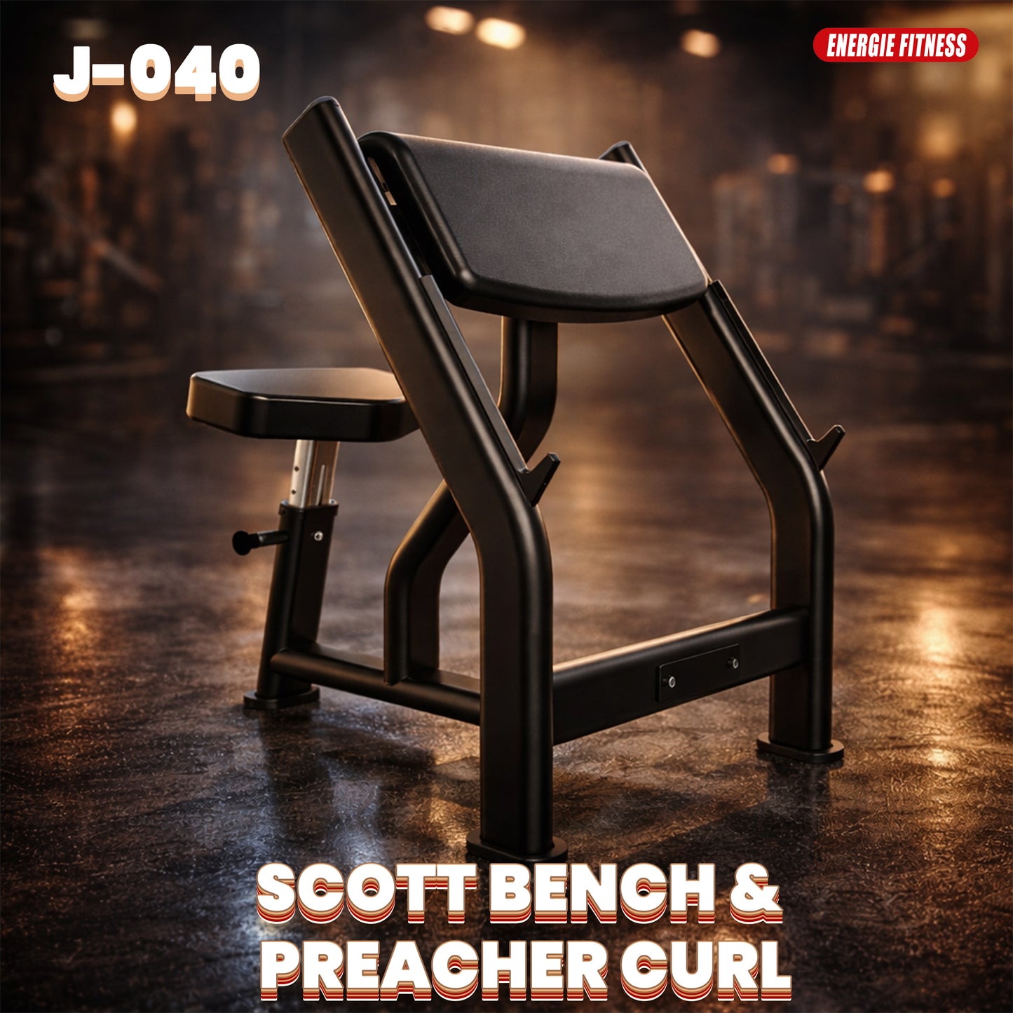 Premium Scott Bench and Preacher Curl in India J-040