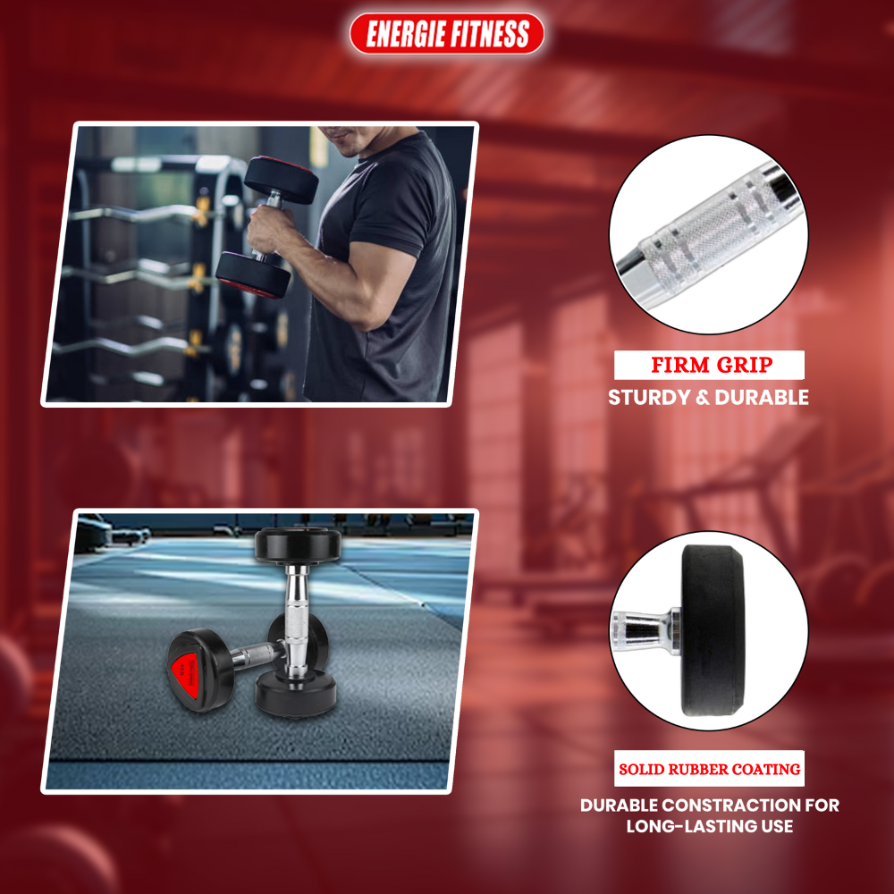 Best PU Coated Dumbbells in India