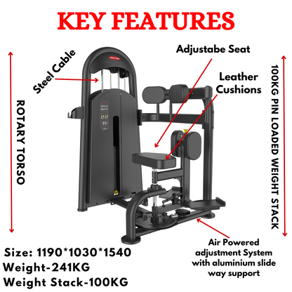 Rotary Torso Gym Machine BK-011