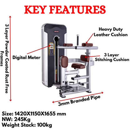 Best Rotary Torso Machine in India - TNT-011