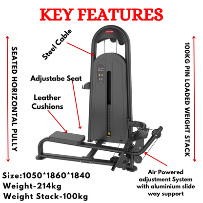 Seated Horizontal Pully Gym Machine - BK-012A