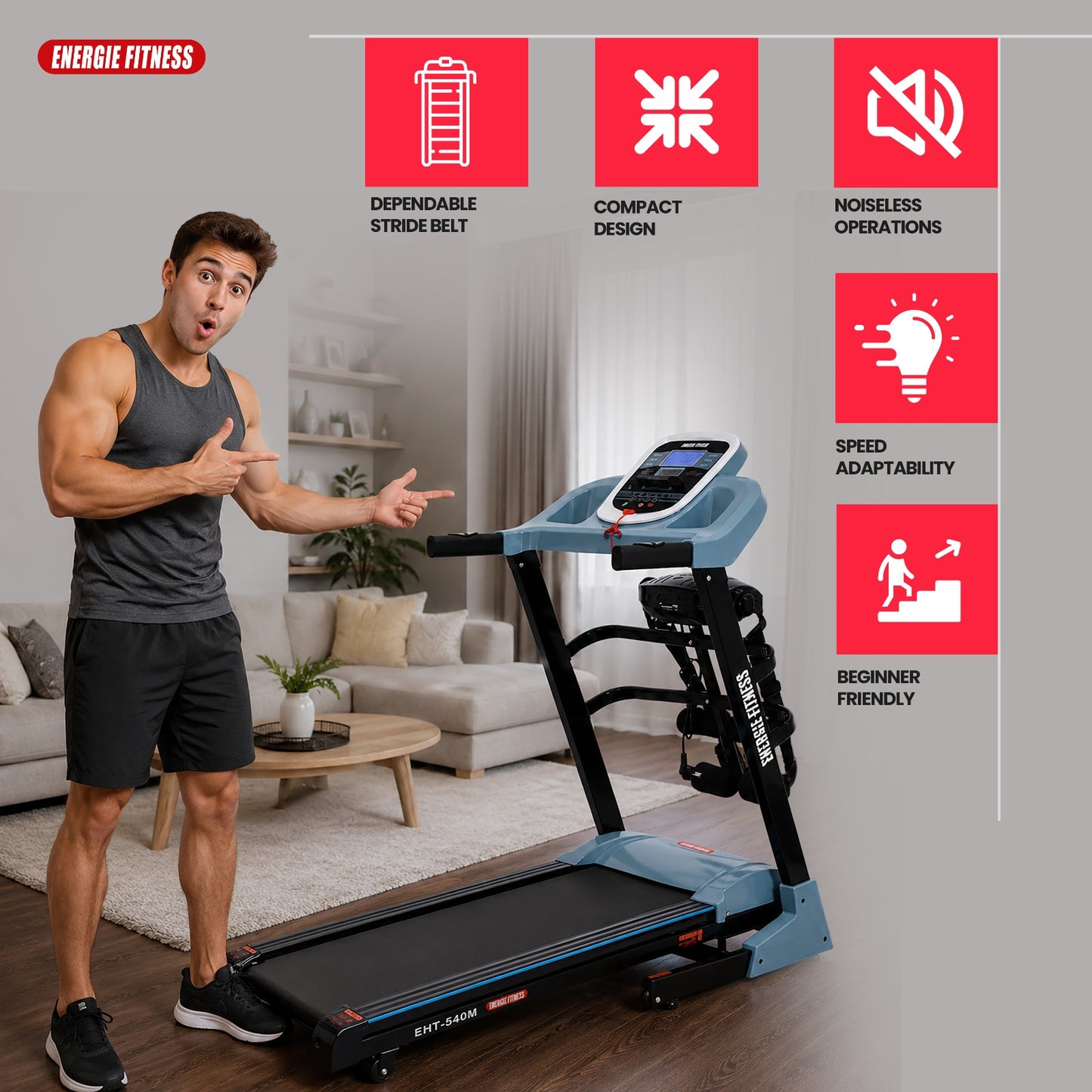 Best Treadmill for Home EHT-540M
