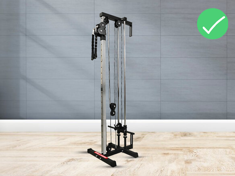 Best Wall Mounted Dual Cable Pulley Home Gym EHG-11G – EnergieFitness