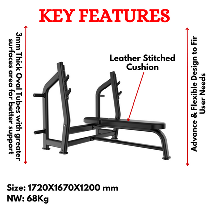 Weight Bench (Luxury) Gym Bench-J-023