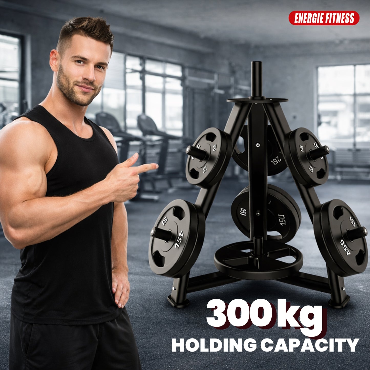 India's Best Weight Plate Tree J-041