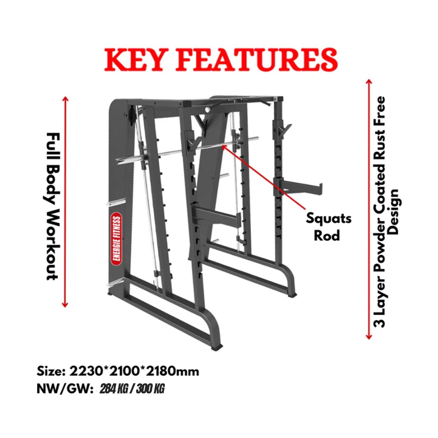 Smith with Power Cage EFT-18A