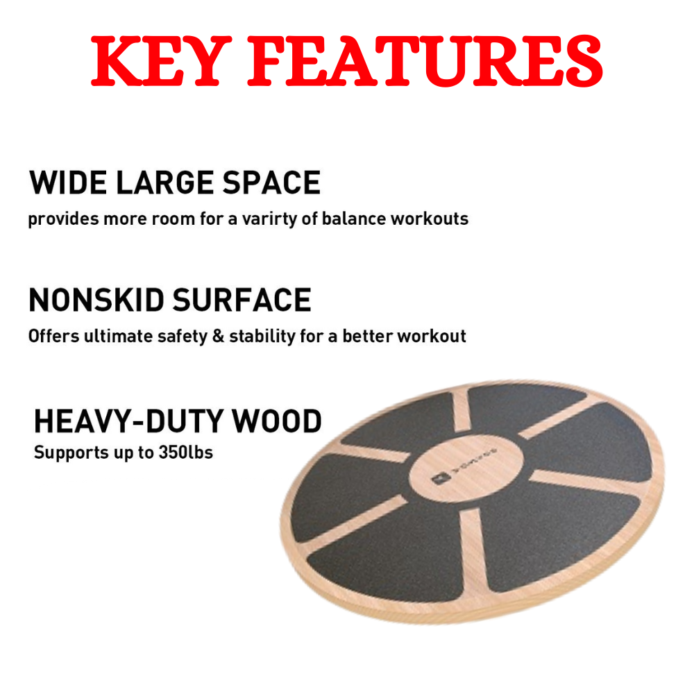 Fitness Wood Balance Board