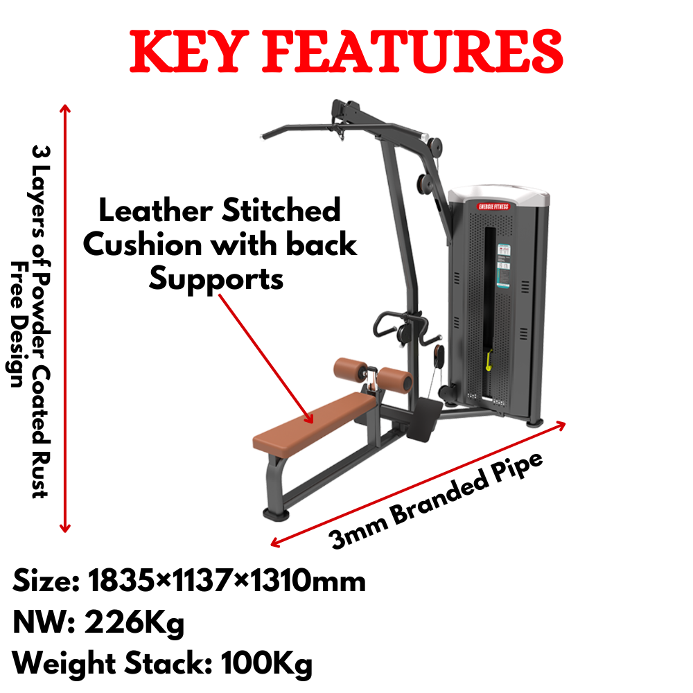 India's Best Lat Pull Down & Vertical Row- EMT-1204