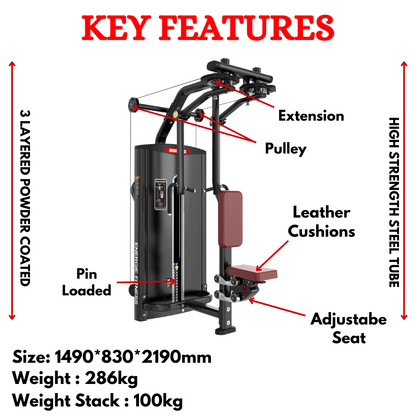 Imported Pec Fly Rear Delt Machine ERT-002A
